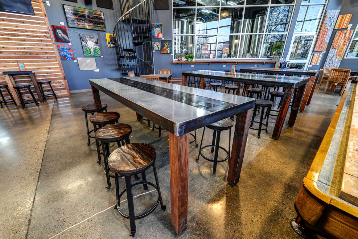 Wibby Brewing Tap House Remodel BUILT. Construction