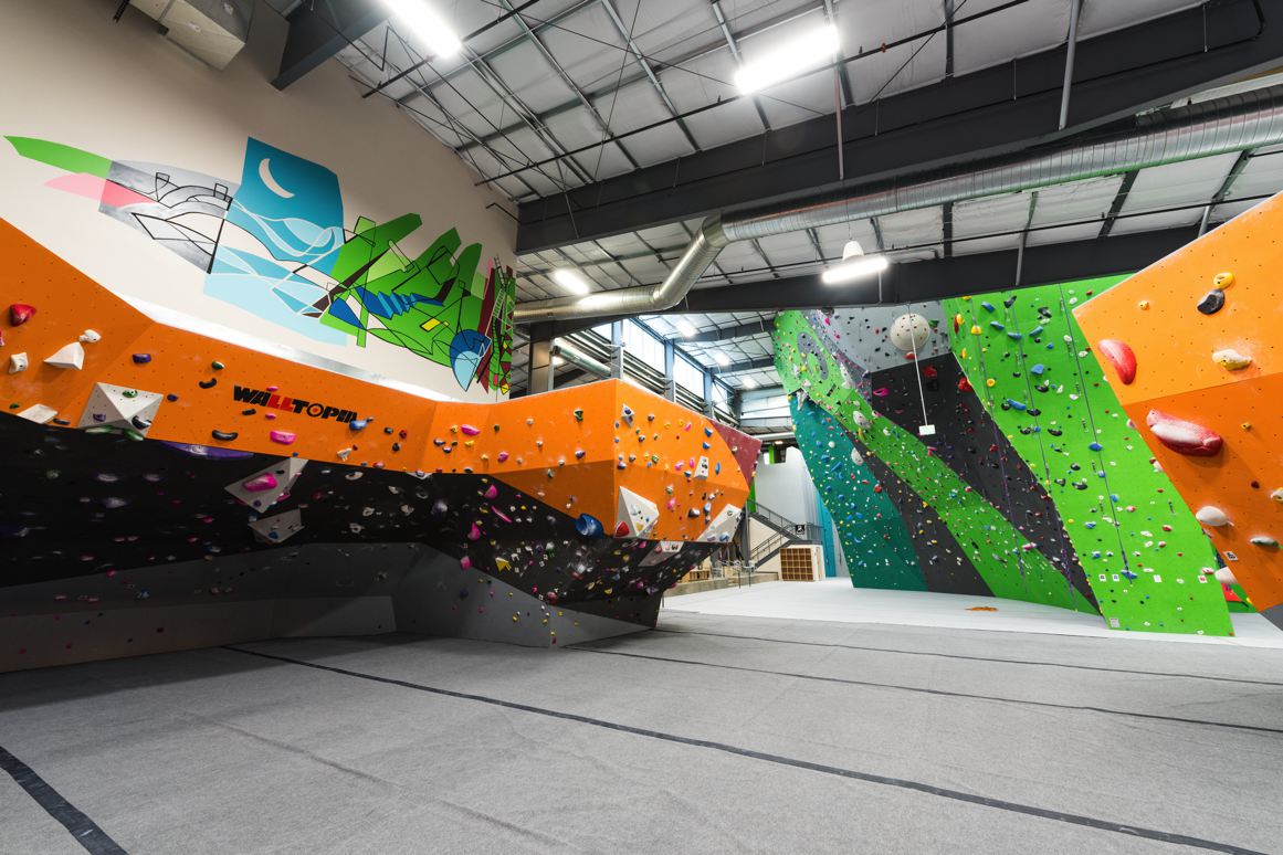 Evo Rock Gym + Fitness Center BUILT. Construction